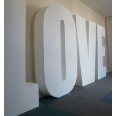 Wedding Styrofoam Backdrop Display
